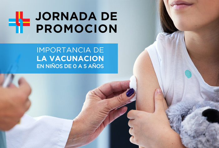 Jornada de promoción de vacunación en niños